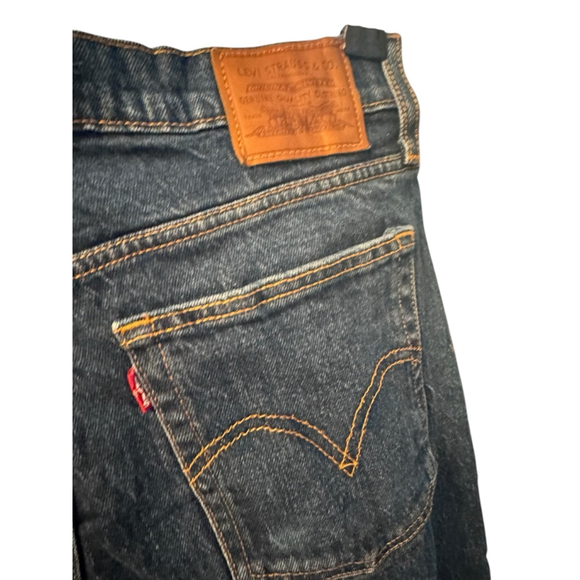 Levi's 505 Regular Fit Straight Leg Jeans 14W - Picture 4 of 13